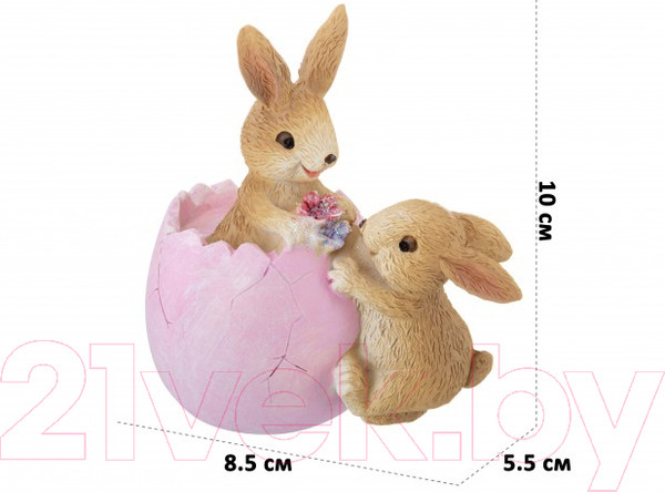 Изображение товара Статуэтка Elan Gallery Кролики / 210134