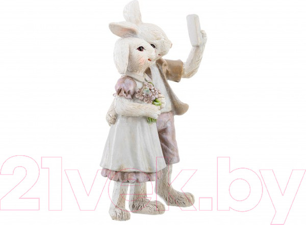 Изображение товара Статуэтка Elan Gallery Сэлфи кроликов / 210143