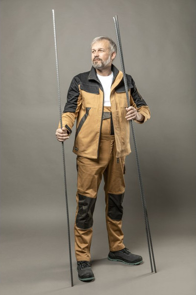 Изображение товара Куртка рабочая Hoegert Edgar II HT5K282-1-3XL (темно-бежевый)