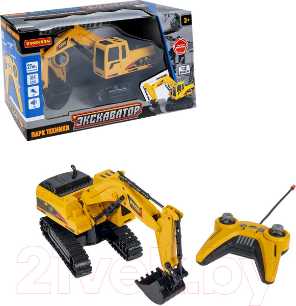 Изображение товара Радиоуправляемая игрушка Bondibon Парк Техники / ВВ6263