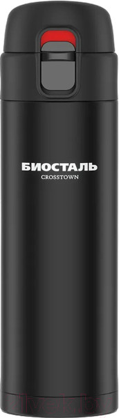 Изображение товара Термокружка Биосталь Crosstown NMU-B (420мл, атласный черный)