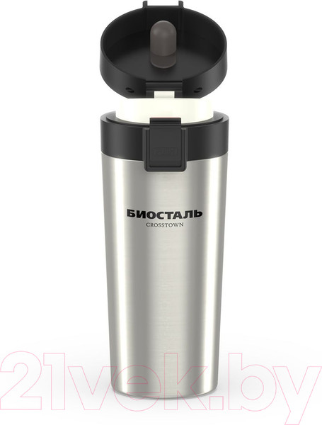 Изображение товара Термокружка Биосталь Crosstown NMТ (400мл, стальной)