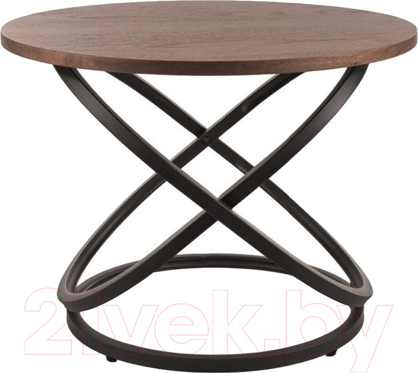 Изображение товара Журнальный столик Signal Eos D (орех/черный)