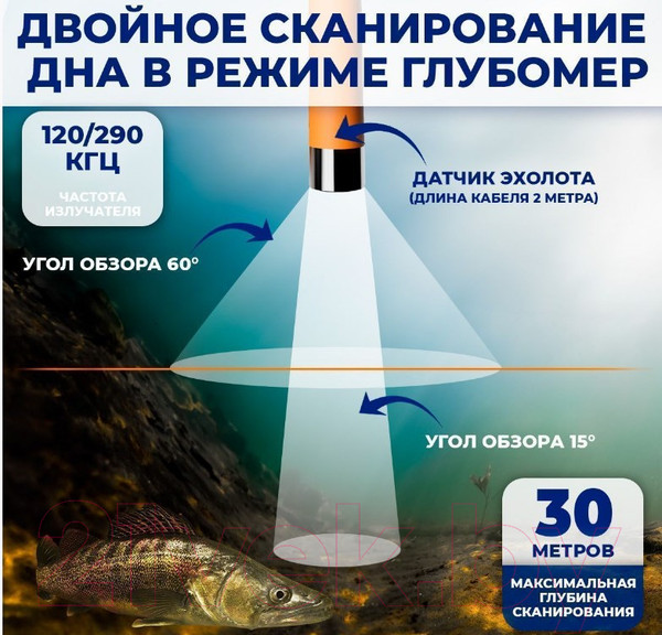 Изображение товара Эхолот Calypso Comfort Plus FFS-02CP
