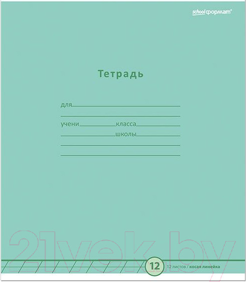 Изображение товара Набор тетрадей Schoolformat Стильные цвета / ТШКЛ12-СЦ-НМП (20шт)