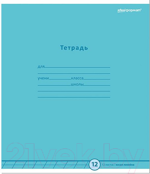 Изображение товара Набор тетрадей Schoolformat Стильные цвета / ТШКЛ12-СЦ-НМП (20шт)