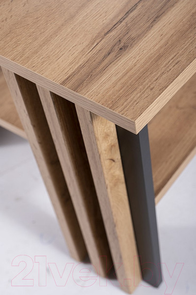 Изображение товара Журнальный столик Signal Evita 100x60 (дуб артизан/черный)