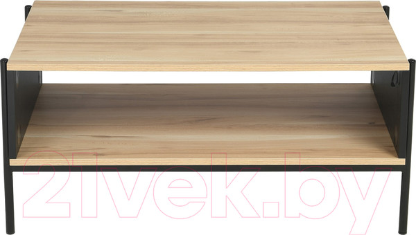 Изображение товара Журнальный столик Signal Karina A 90x60 (дуб/черный матовый)