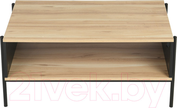 Изображение товара Журнальный столик Signal Karina A 90x60 (дуб/черный матовый)