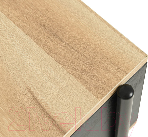 Изображение товара Журнальный столик Signal Karina A 90x60 (дуб/черный матовый)