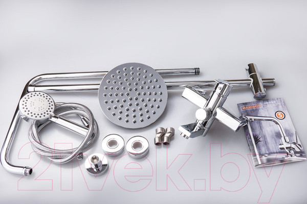 Изображение товара Душевая система со смесителем Ekko EM2475