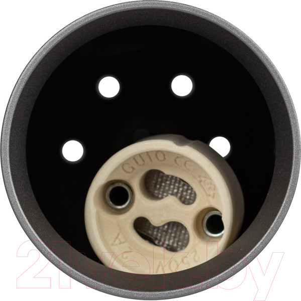 Изображение товара Потолочный светильник ЭРА PL15 GR MR16 GU10 / Б0061378