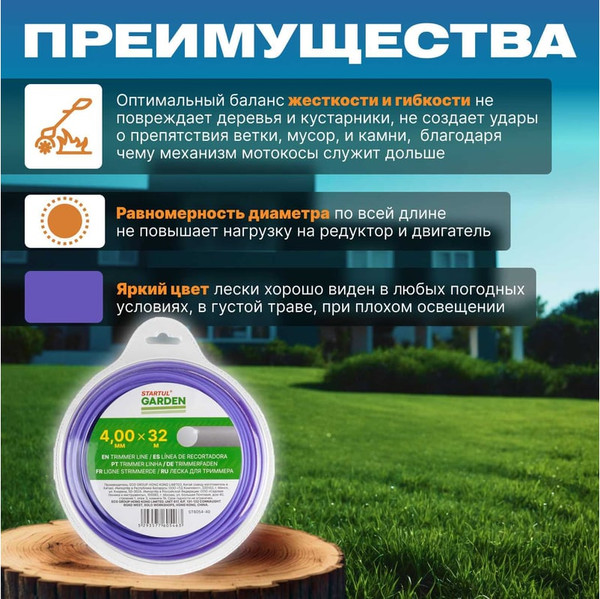 Изображение товара Леска для триммера Startul ST6054-40