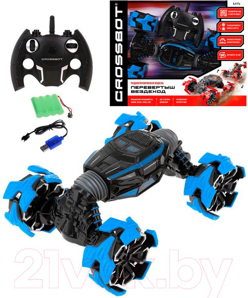 Изображение товара Радиоуправляемая игрушка Crossbot Перевертыш Вездеход / 870926