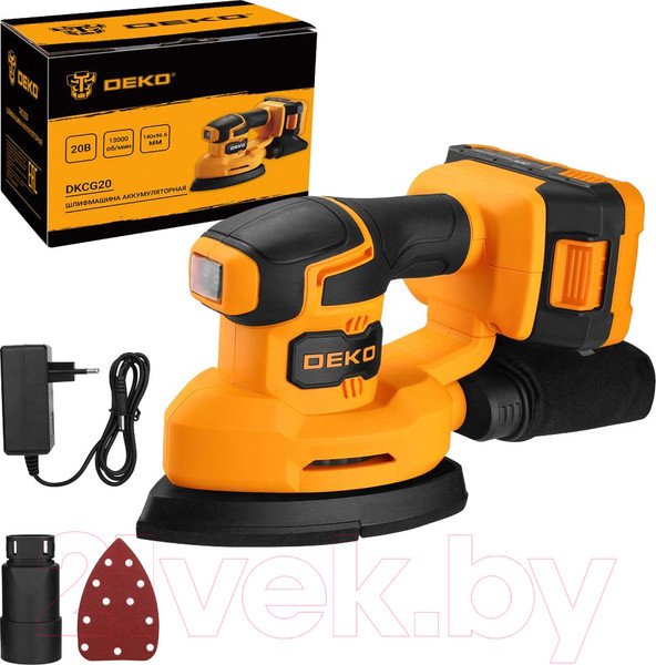 Изображение товара Дельтавидная шлифовальная машина Deko DKCG20 / 063-4023