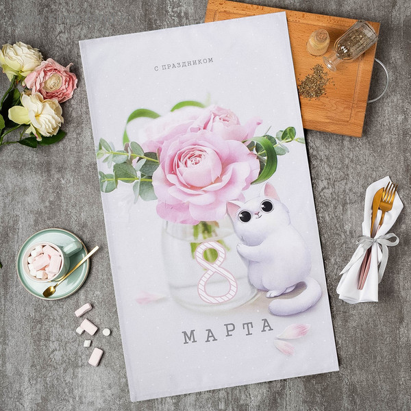 Изображение товара Полотенце Этель Котики / 4682707