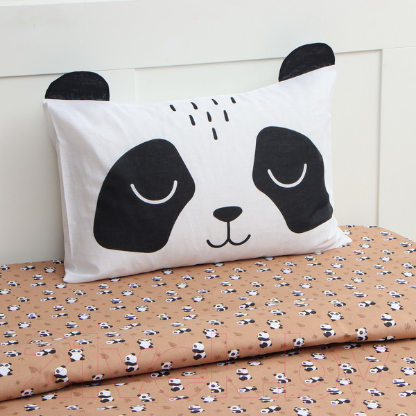 Изображение товара Комплект постельного белья Этель Lazy Panda 1.сп / 9935630