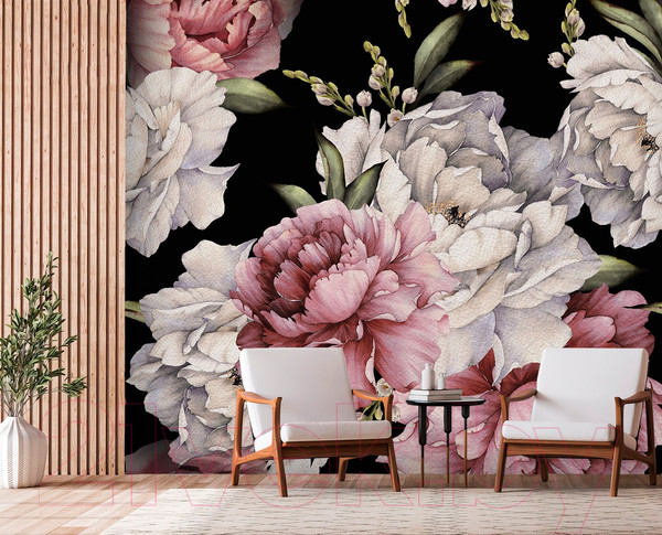 Изображение товара Фотообои листовые Vimala Настенные цветы 16 (270x300)