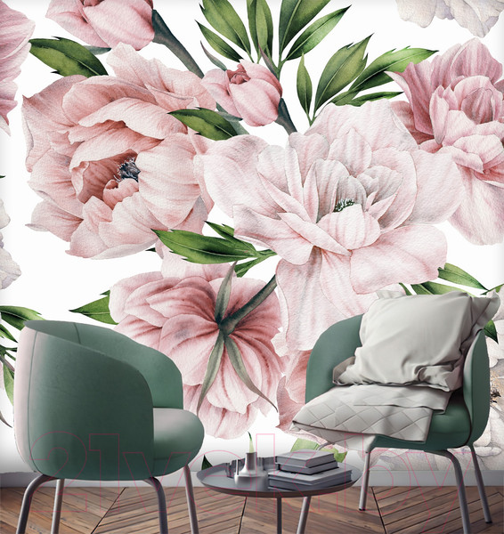 Изображение товара Фотообои листовые Vimala Настенные цветы 18 (270x300)