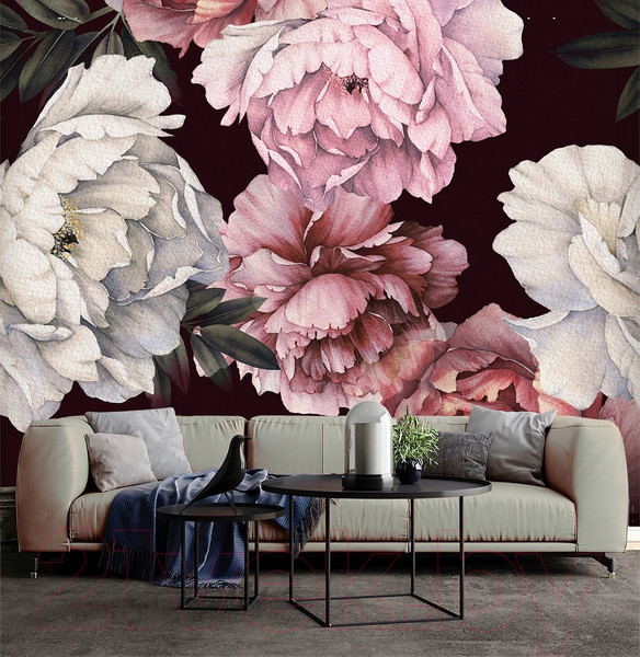 Изображение товара Фотообои листовые Vimala Настенные цветы 25 (270x300)