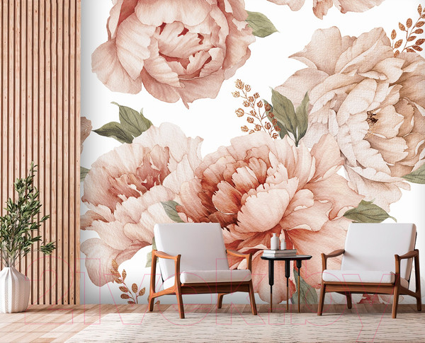 Изображение товара Фотообои листовые Vimala Настенные цветы 27 (270x300)