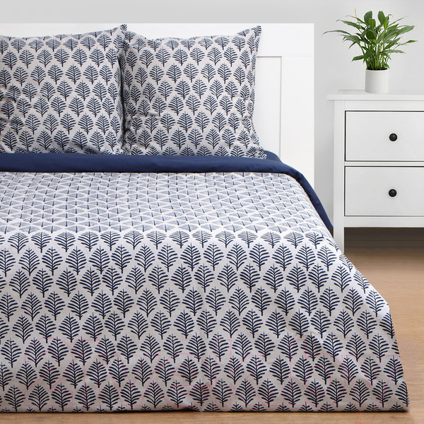 Изображение товара Комплект постельного белья Этель Blue Ornament 2сп / 9946999