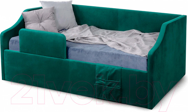 Изображение товара Кровать-тахта Мебельград Дрим Стандарт (мора зеленый)