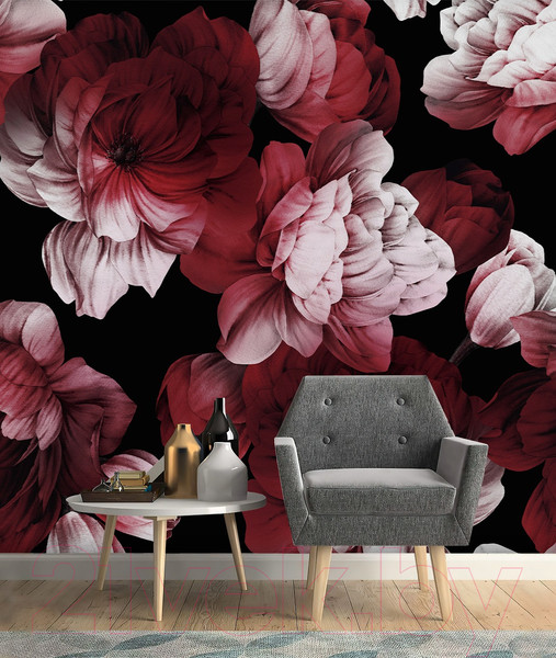 Изображение товара Фотообои листовые Vimala Настенные цветы 28 (270x300)