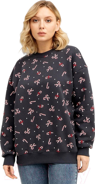 Изображение товара Свитшот Mark Formelle 122887/1 (р.164/170-88-94, конфеты на графите)