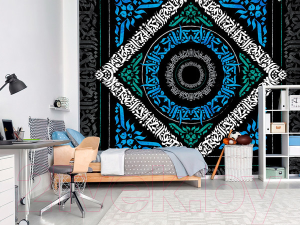 Изображение товара Фотообои листовые Vimala Калиграфия 2 (270x300)