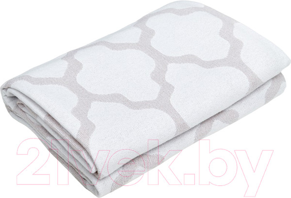 Изображение товара Покрывало Vladi Орнамент 150x200 / 50154 (белый/бежевый)