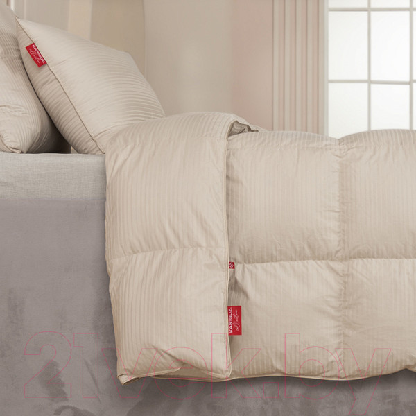 Изображение товара Одеяло Kariguz Страйп мокко / СМ22-3-5 (140x205)