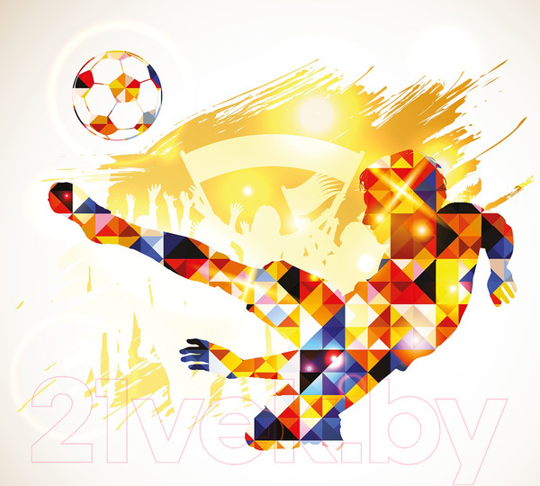 Изображение товара Фотообои листовые Vimala Футболист 7 (270x300)