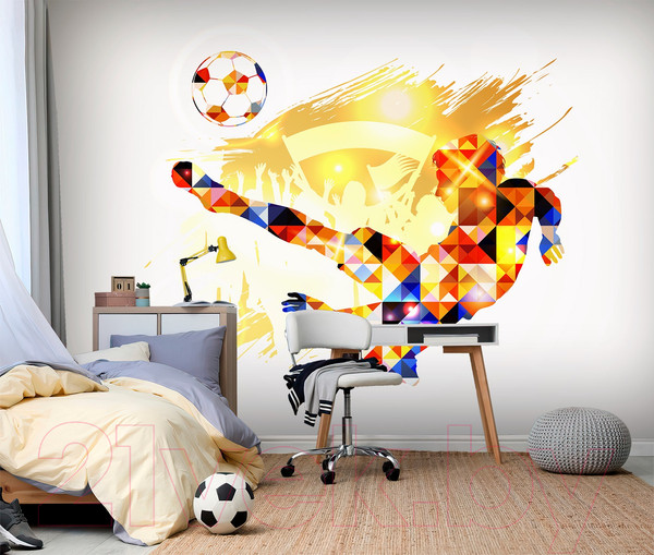 Изображение товара Фотообои листовые Vimala Футболист 7 (270x300)