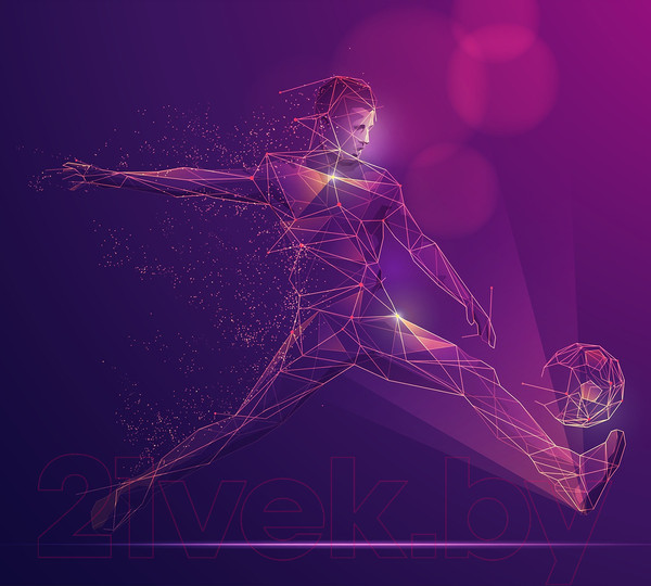 Изображение товара Фотообои листовые Vimala Футболист 8 (270x300)