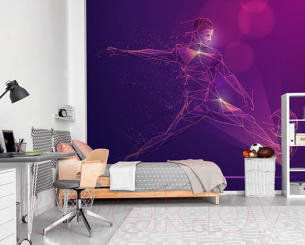 Изображение товара Фотообои листовые Vimala Футболист 8 (270x300)