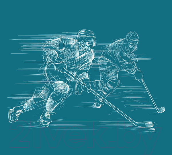 Изображение товара Фотообои листовые Vimala Хоккеист 12 (270x300)