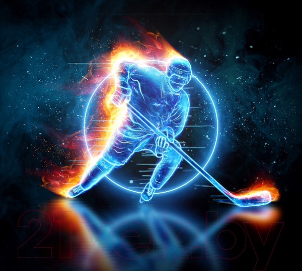 Изображение товара Фотообои листовые Vimala Хоккеист 13 (270x300)