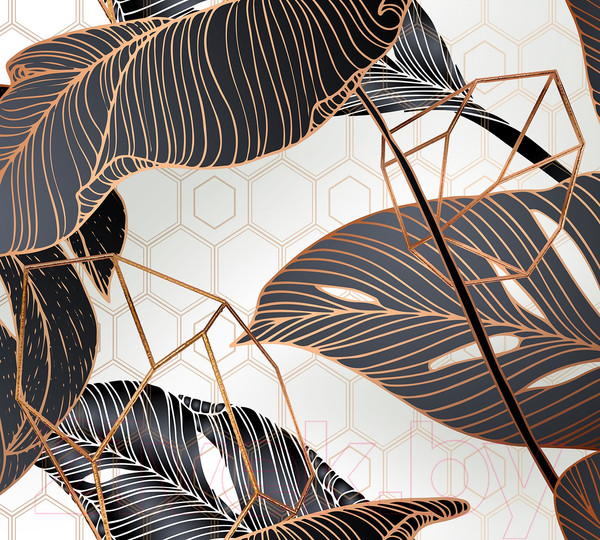 Изображение товара Фотообои листовые Vimala Векторные листья 17 (270x300)