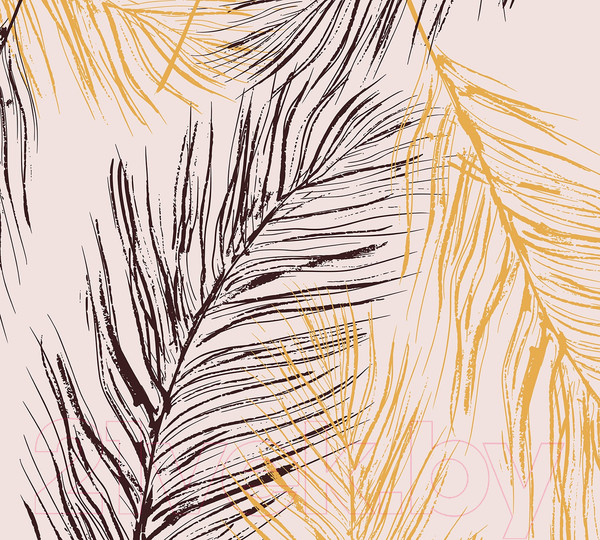 Изображение товара Фотообои листовые Vimala Векторные листья 18 (270x300)