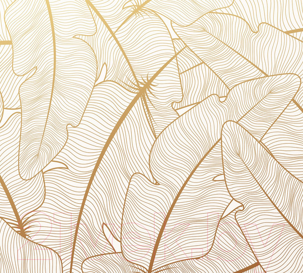 Изображение товара Фотообои листовые Vimala Векторные листья 19 (270x300)