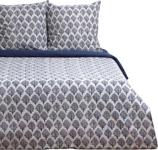 Изображение товара Комплект постельного белья Этель Blue Ornament Евро / 9947000