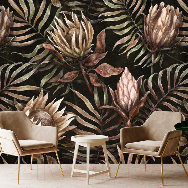 Изображение товара Фотообои листовые Vimala Густые листья 7 (270x300)