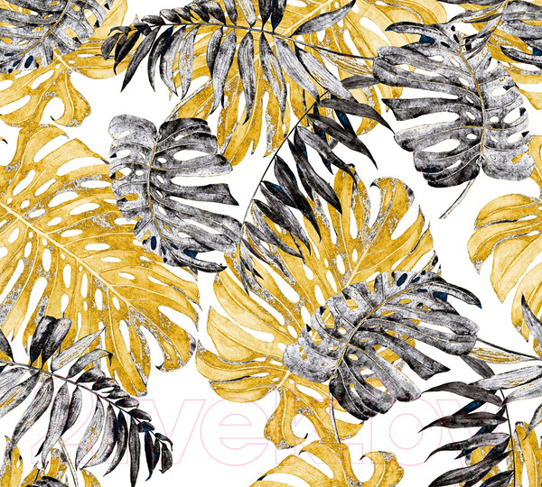 Изображение товара Фотообои листовые Vimala Листья монстеры 4 (270x300)