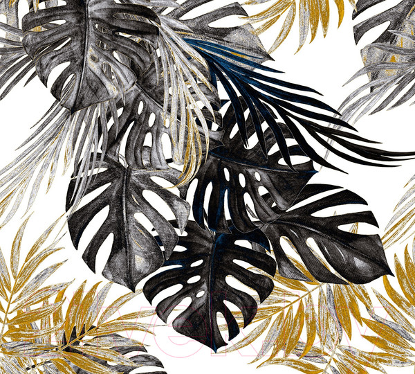 Изображение товара Фотообои листовые Vimala Листья монстеры 5 (270x300)