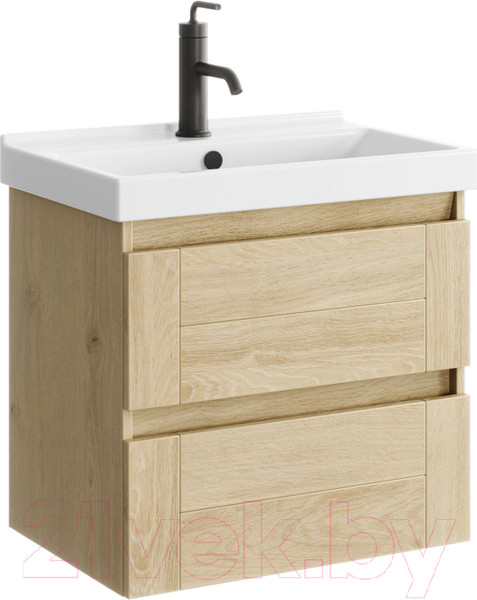 Изображение товара Тумба с умывальником Aqwella Astrid / AST0106DD (дуб давос)