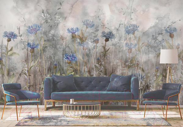 Изображение товара Фотообои листовые Vimala Полевые цветы 5 (270x500)