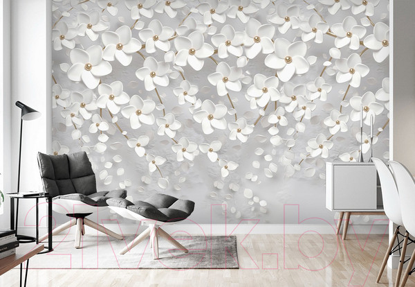 Изображение товара Фотообои листовые Vimala 3Д Цветы 2 (270x400)