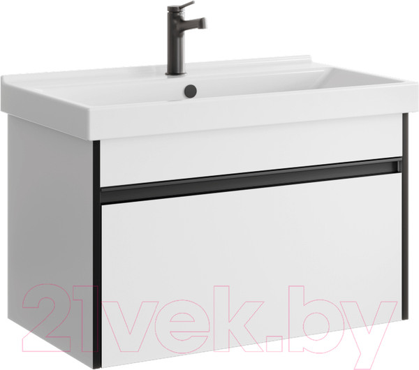 Изображение товара Тумба с умывальником Aqwella Urban / URB0108W (белый)