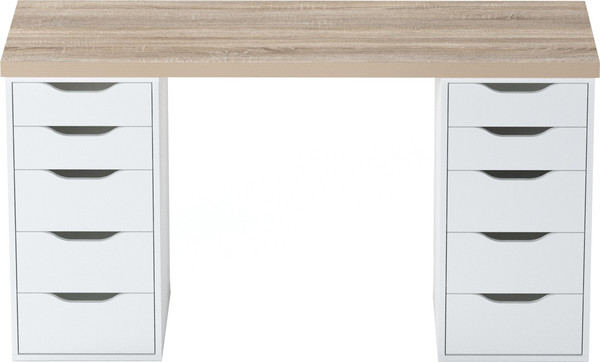 Изображение товара Письменный стол Mio Tesoro Ингар 2/55 (дуб беленый)